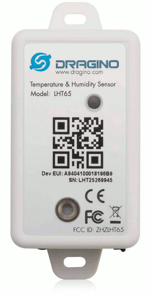 Dragino LHT65 Temperature and Humidity IoT Sensor