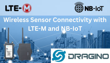 Wireless connectivity setup for Dragino LTE-M and NB-IoT sensors with the Telemetry2U IoT platform
