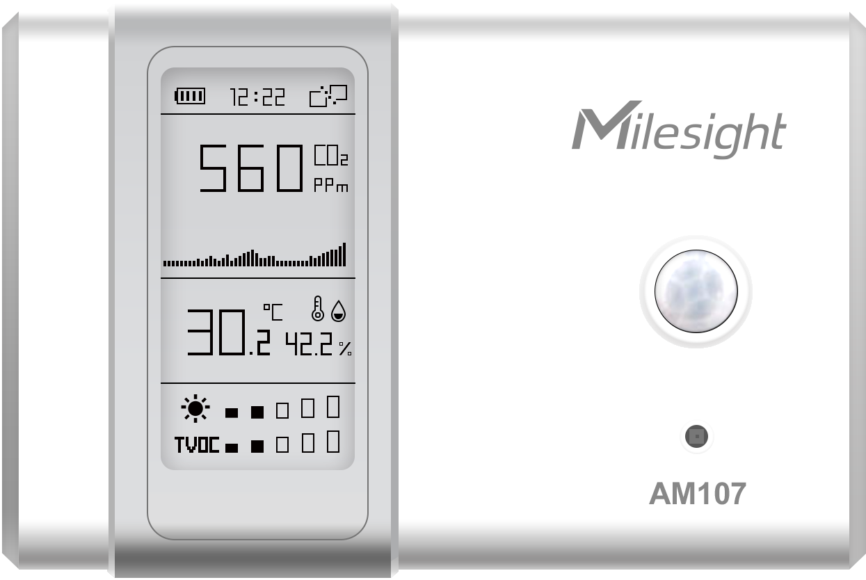  Milesight AM100 Series Ambience Monitoring Sensor 